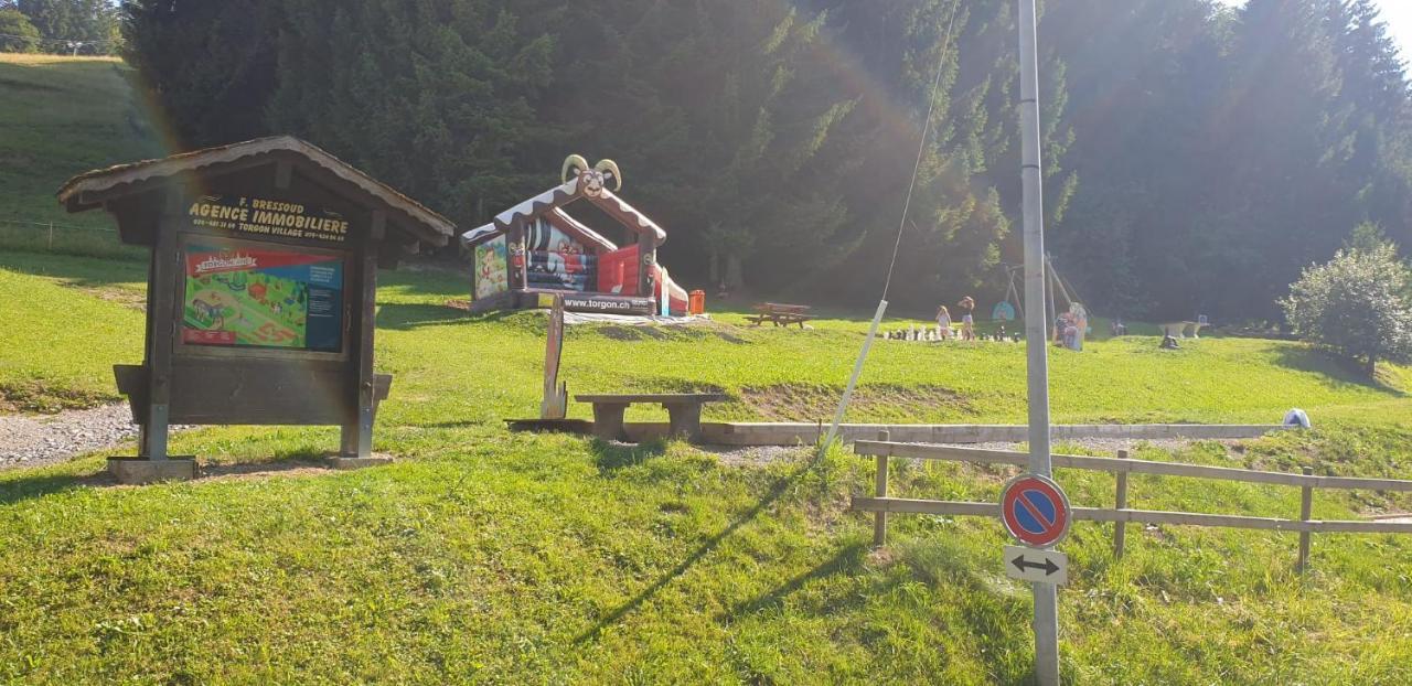 Residence « Les Cretes » Torgon Exteriör bild
